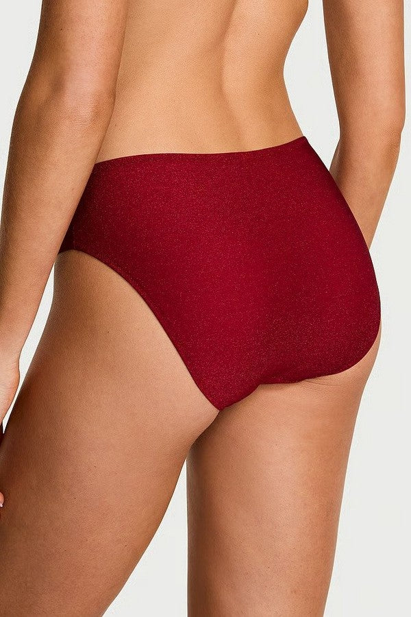 Блискучий комплект білизни 321895414 red Victoria`s Secret