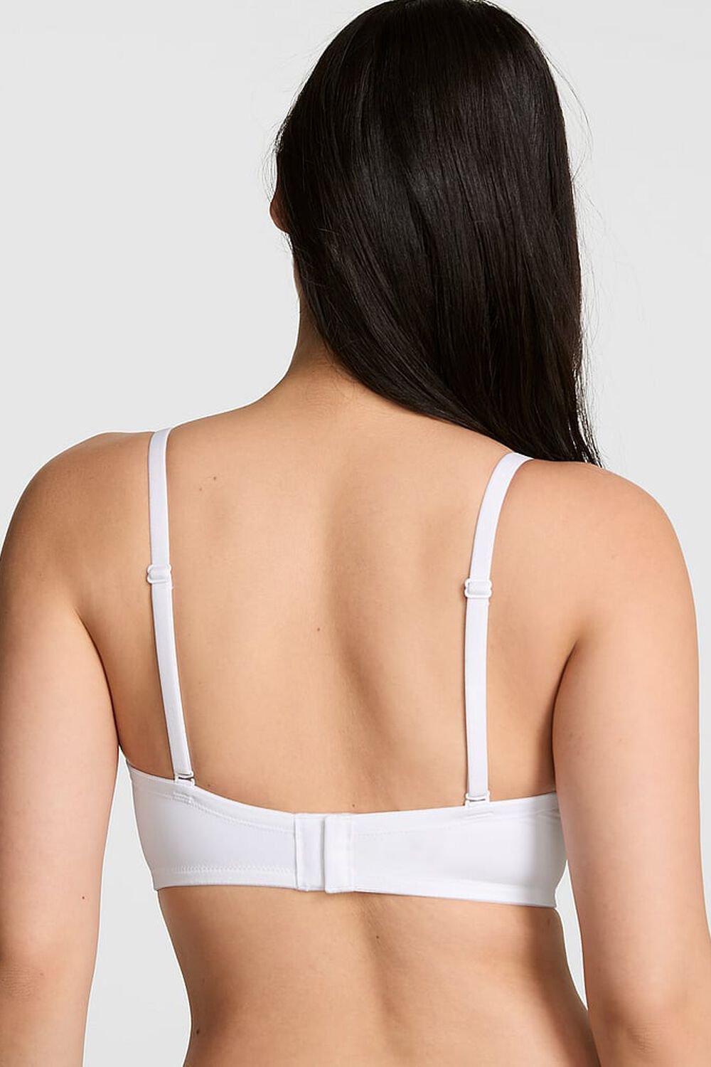 Бюстгальтер бандо на кісточках 325573672 white Victoria`s Secret