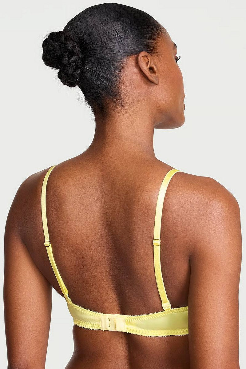 Комплект білизни з мереживом 333214490 yellow Victoria`s Secret