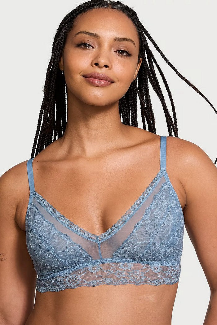 Мереживний комплект білизни 33357090 blue