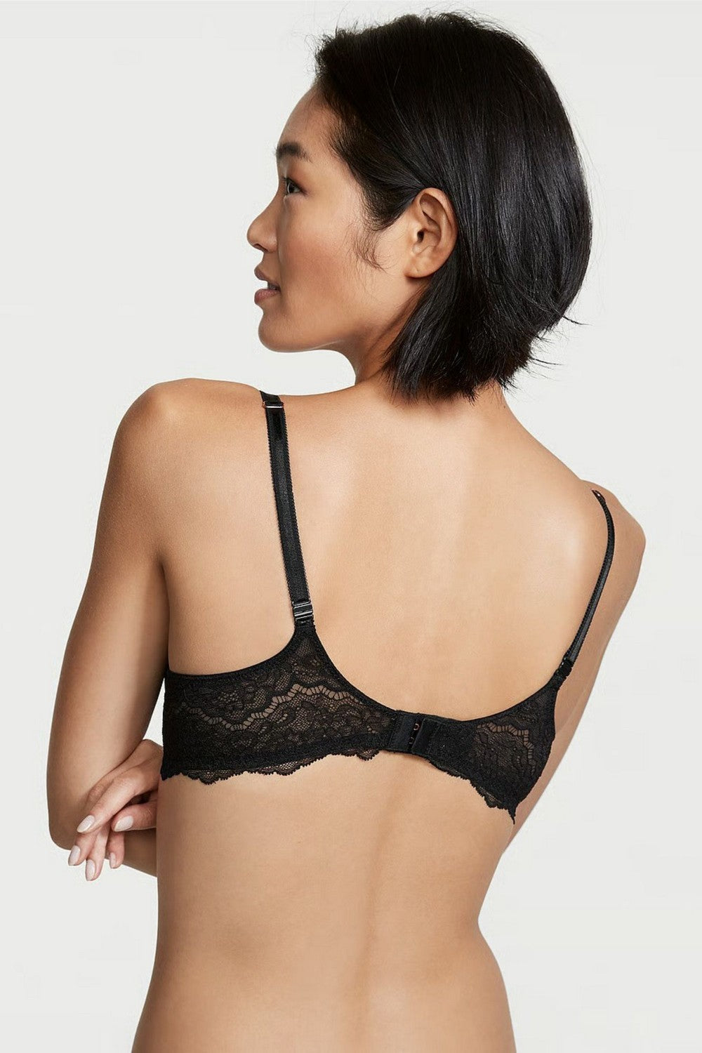 Комплект білизни з мереживом 342094821 black