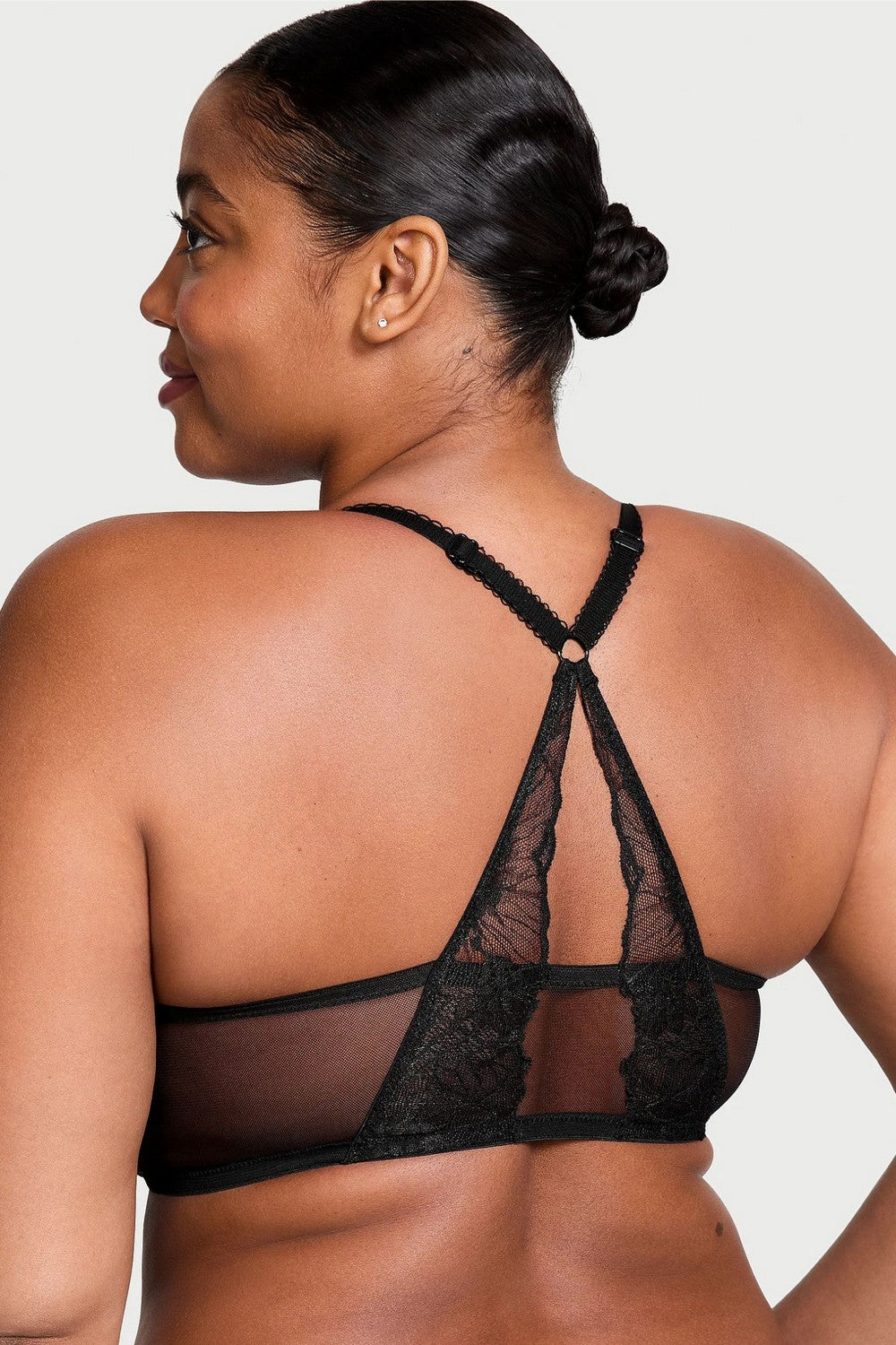 Комплект білизни з мережива 356374377 black