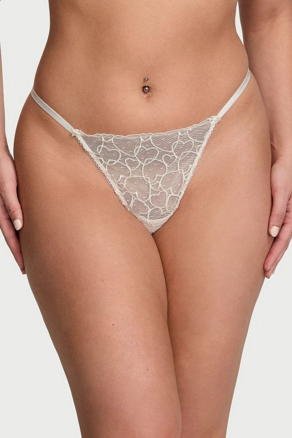 Комплект білизни із сердечками 383705490 milk