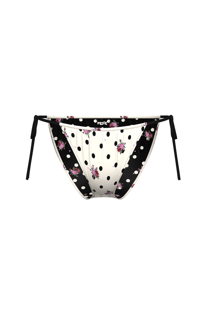 Роздільний двосторонній купальник 39602215 black/white Victoria`s Secret