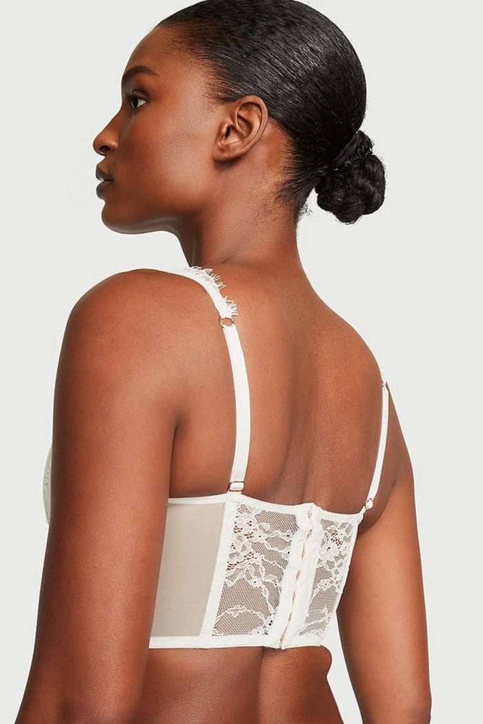 Комплект білизни з корсетом 397055975 milk