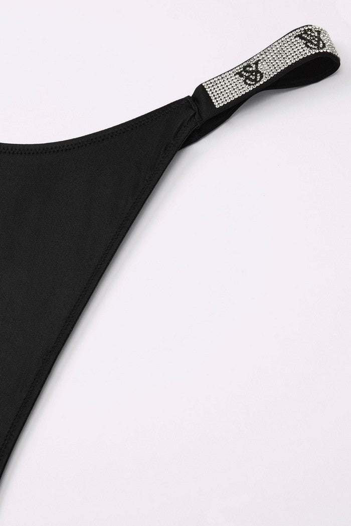 Комплект білизни зі стразами 401812260 black