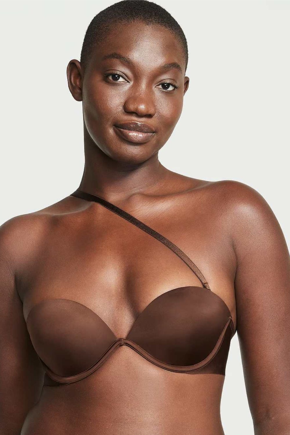 Комплект білизни зі знімними бретелями 407986291 brown