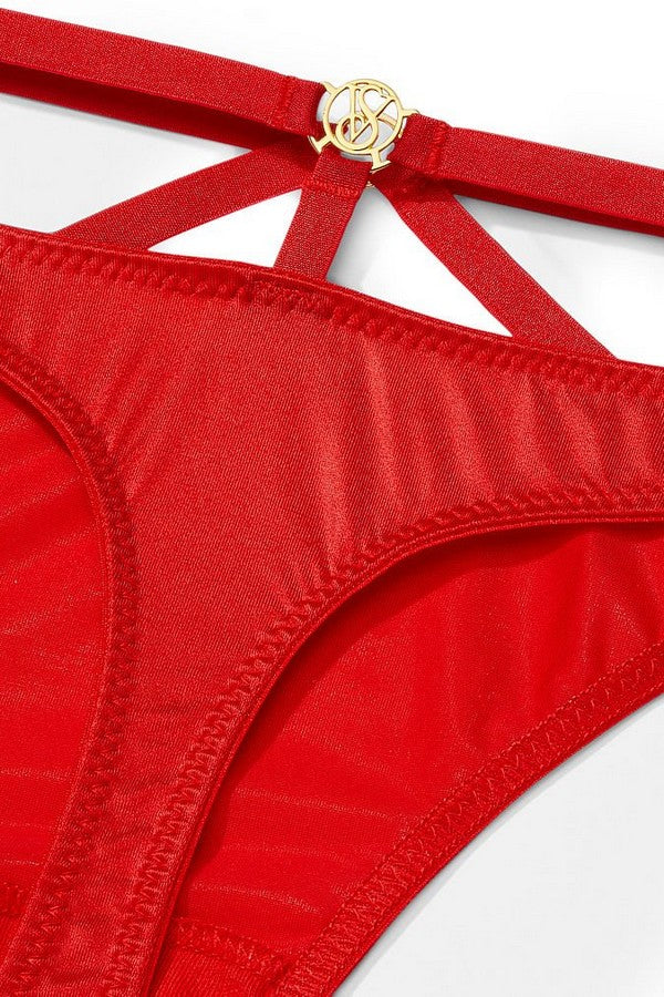 Комплект білизни з ремінцями 414239299 red