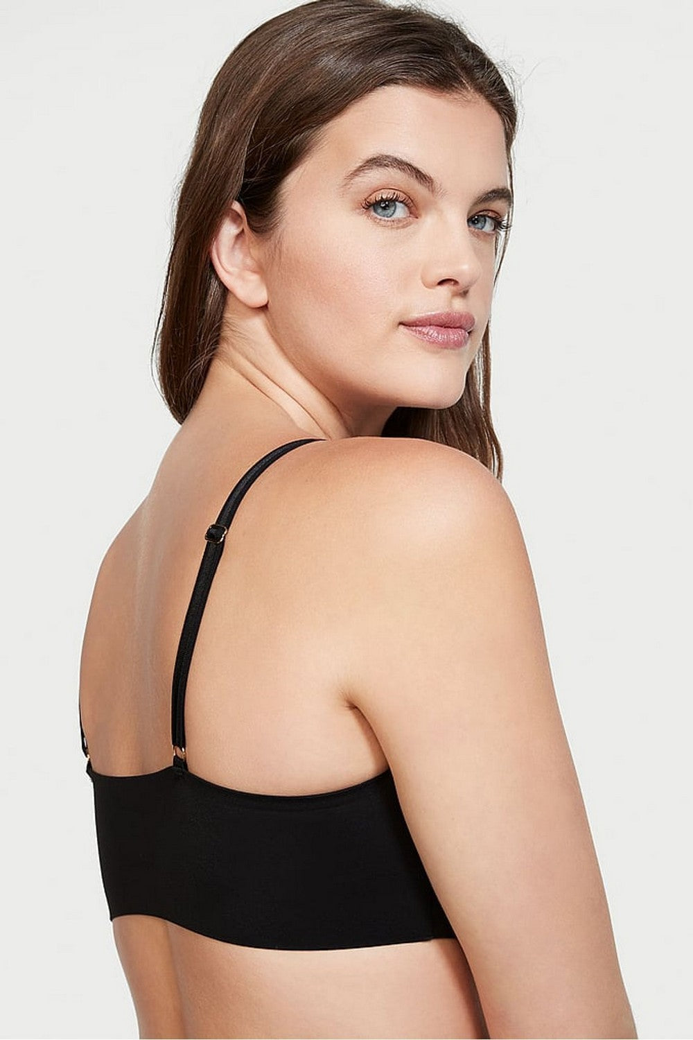 Бра-топ без кісточок 422222670 black Victoria`s Secret