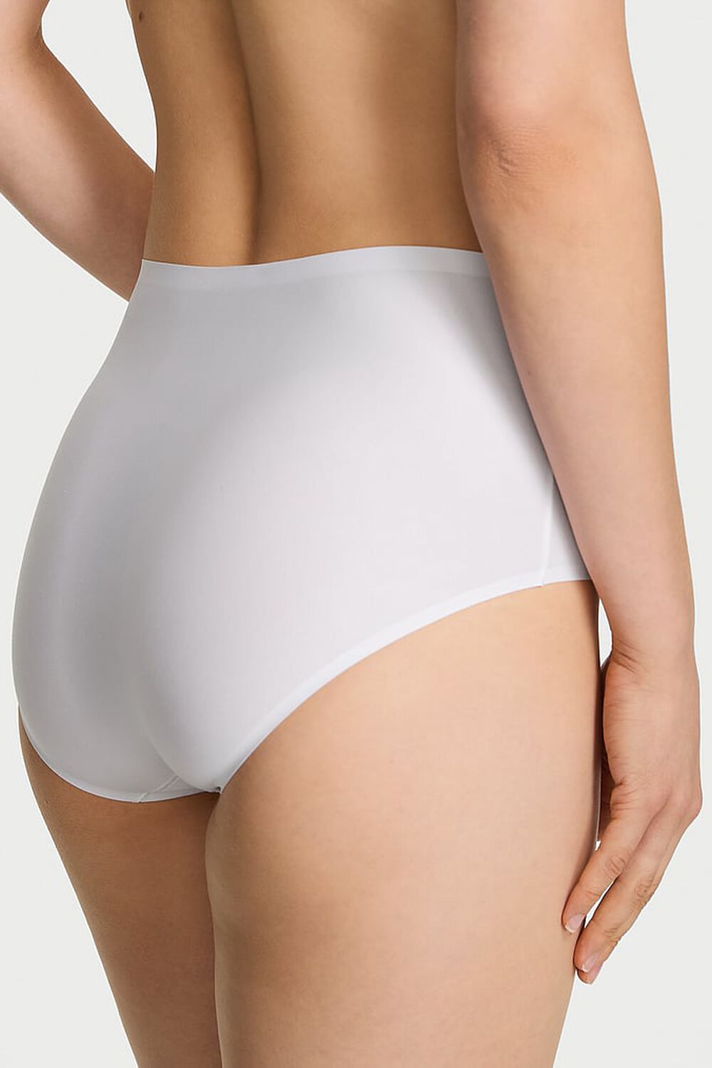 Високі трусики сліп 422469079 white Victoria`s Secret спина