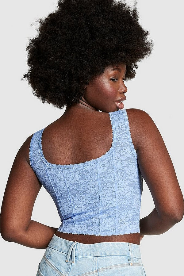 Комплект білизни з корсетним топом 423389314 blue