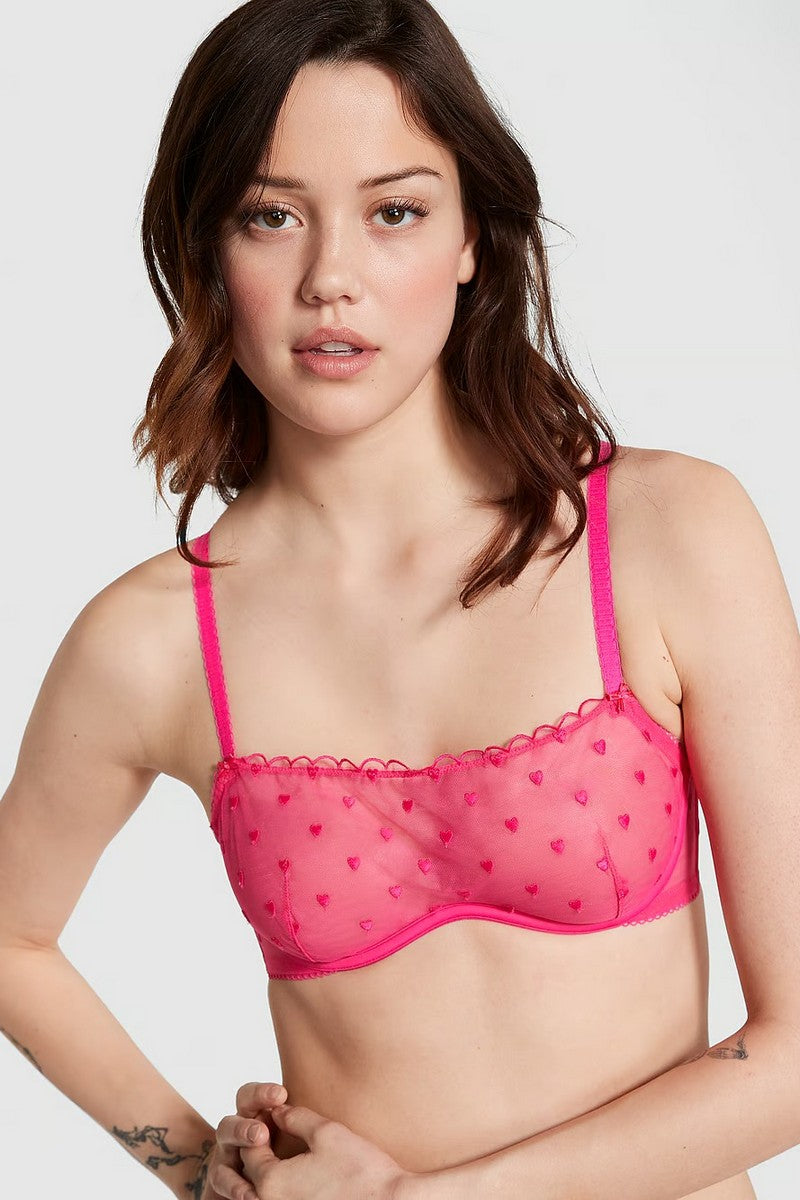 Комплект белья из микросетки 431347911 pink