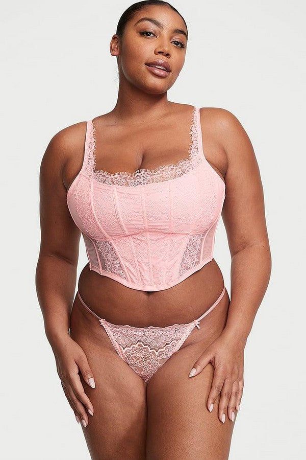 Корсет з мереживом 439769861 rose Victoria`s Secret