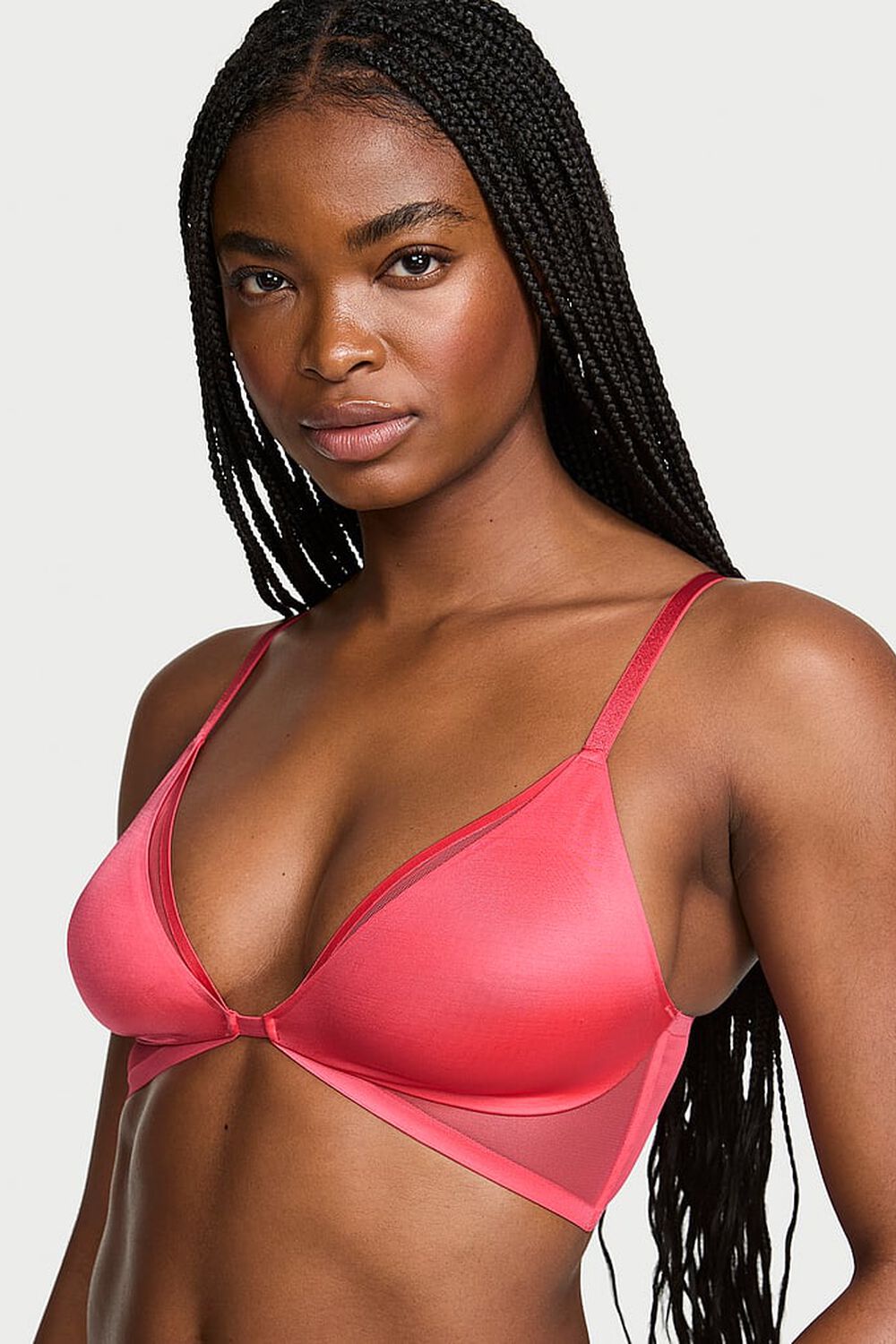 Комплект білизни з ремінцями 440298814 pink Victoria`s Secret