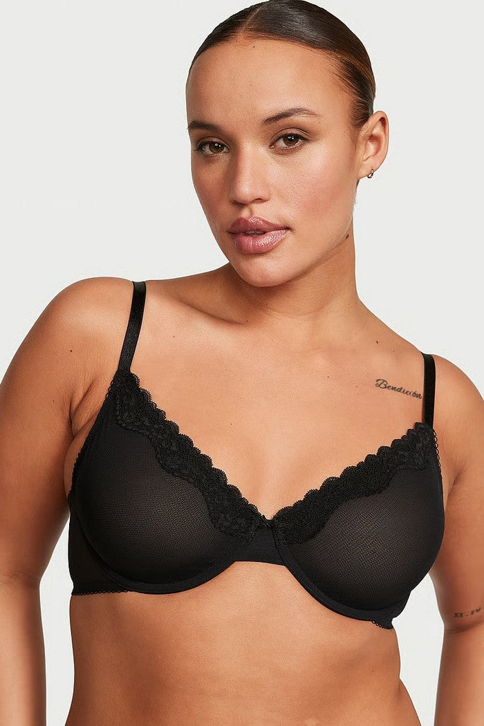 Комплект білизни з мікросітки 450145927 black