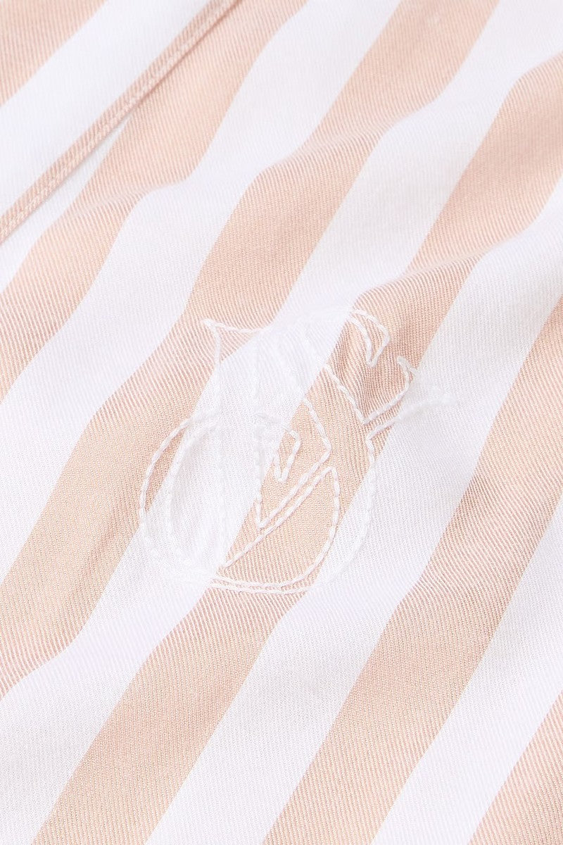 Довгий халат із модалу 456336464 white/brown