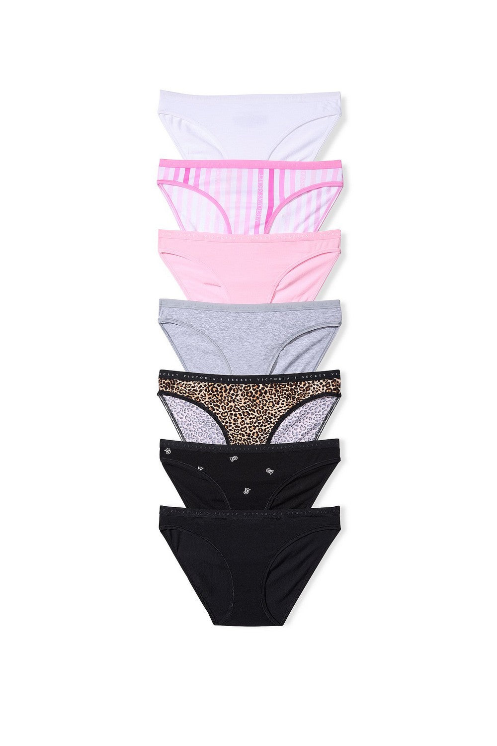 Бавовняні трусики сліп 466199011 (7 шт.) multi Victoria`s Secret