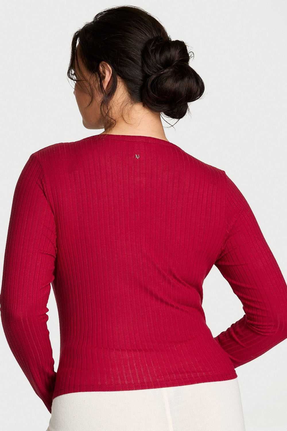 Кофта з модалу 491367097 burgundy Victoria`s Secret спина