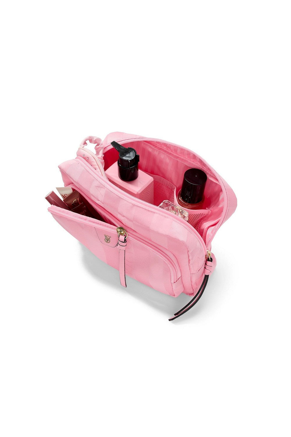 Косметичка з логотипом 497252052 pink Victoria`s Secret