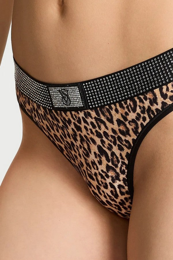 Трусики стринг с принтом 506664823 leopard