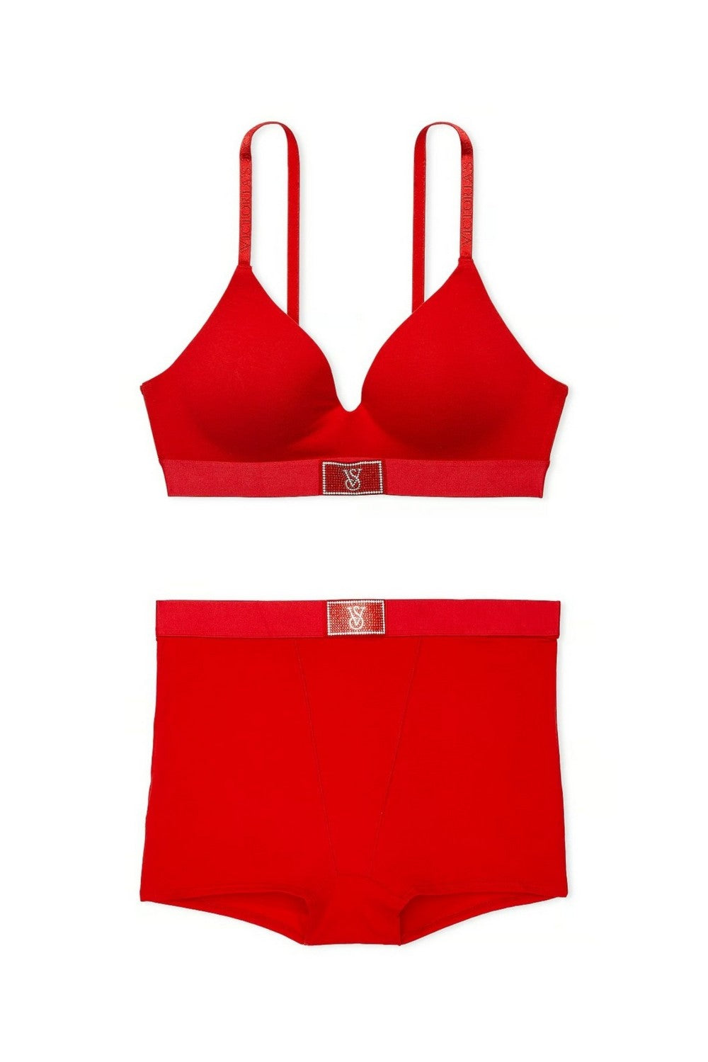 Комплект білизни із шортиками 507362523 red