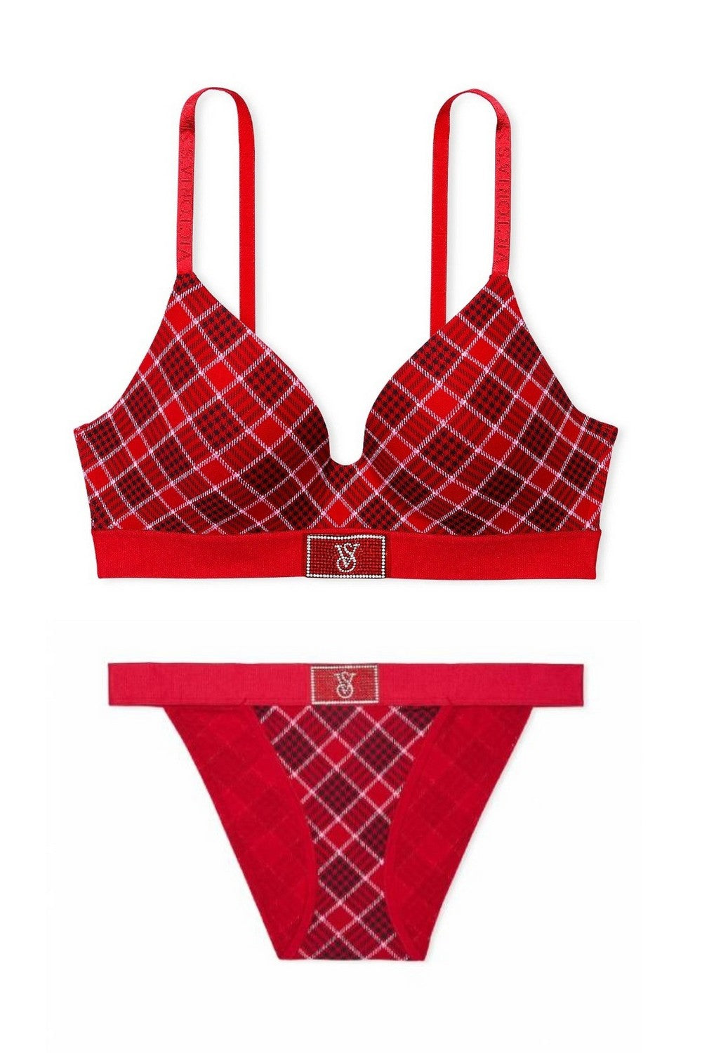 Комплект білизни з принтом 515847888 red