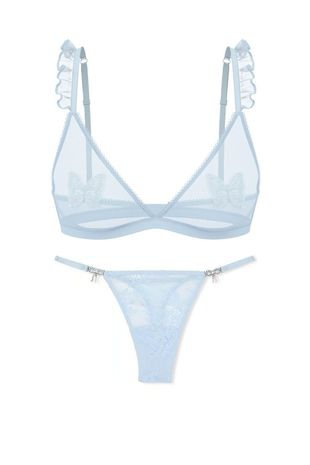 Комплект білизни з мікросітки 530091290 blue