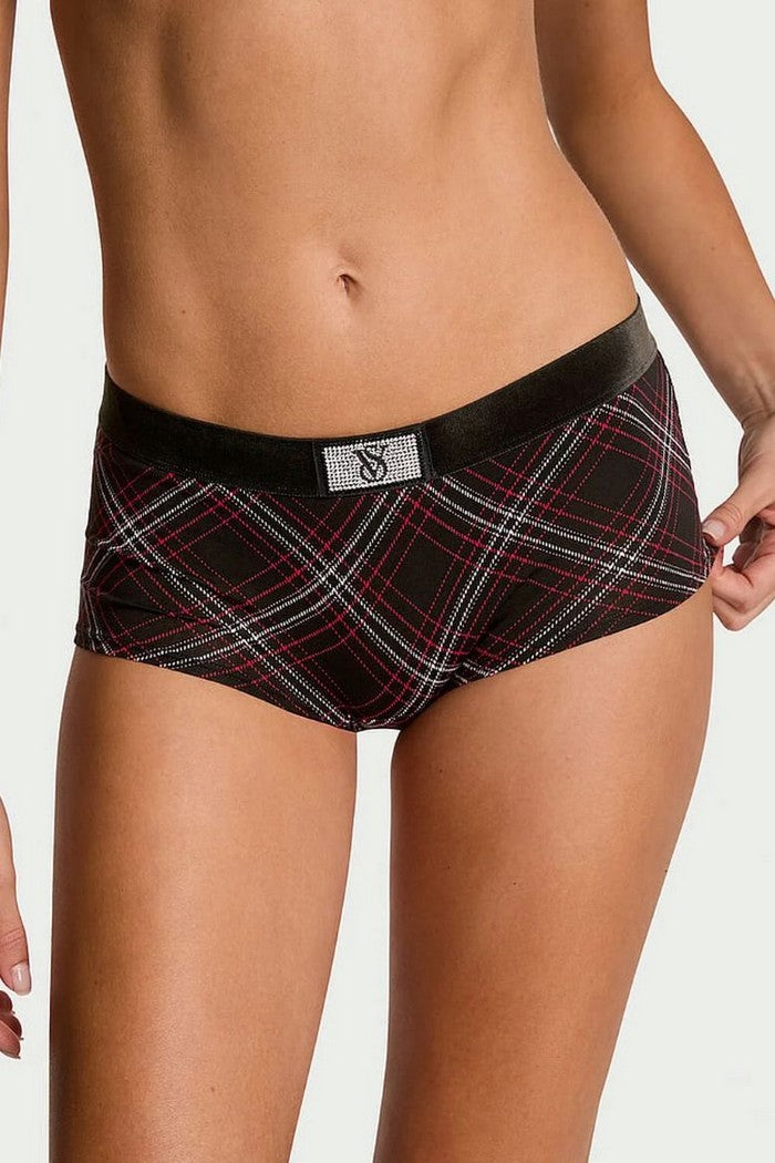 Хлопковые шортики с принтом 532353097 black