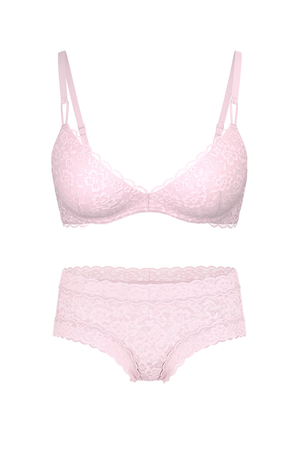 Мереживний комплект білизни 533185343 rose Victoria`s Secret