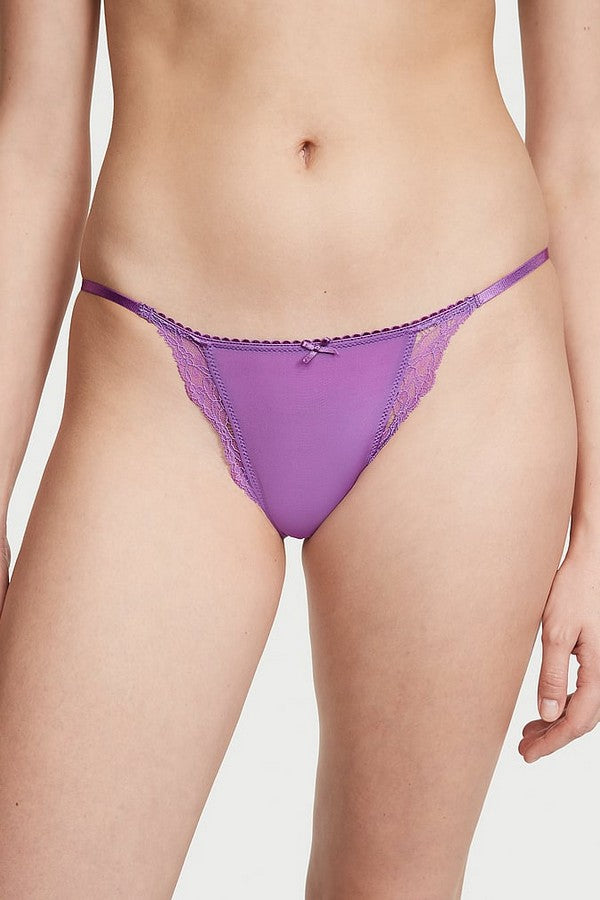 Комплект білизни з мереживом 542163442 lilac