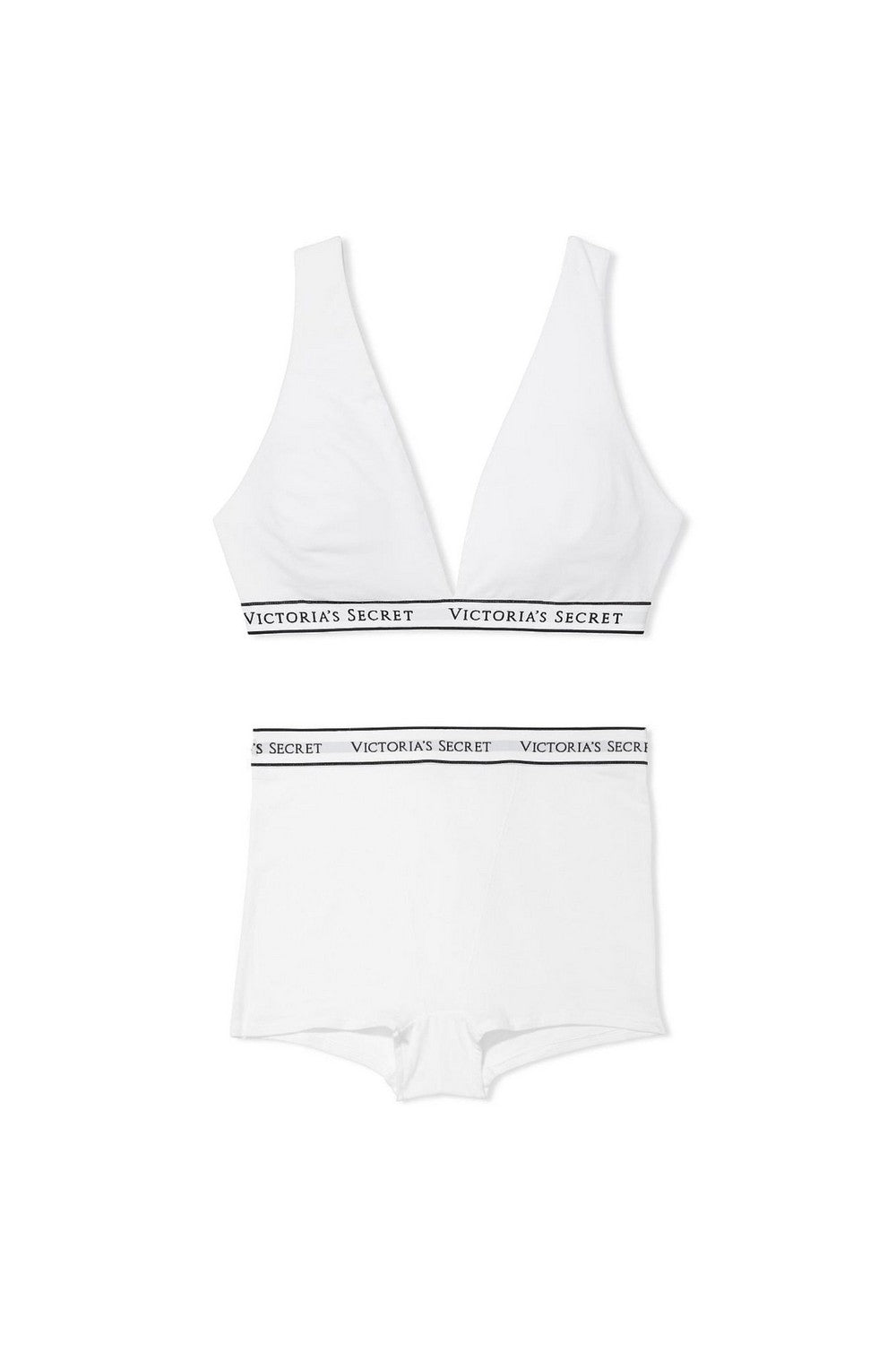 Комплект білизни з шортиками 543779397 white