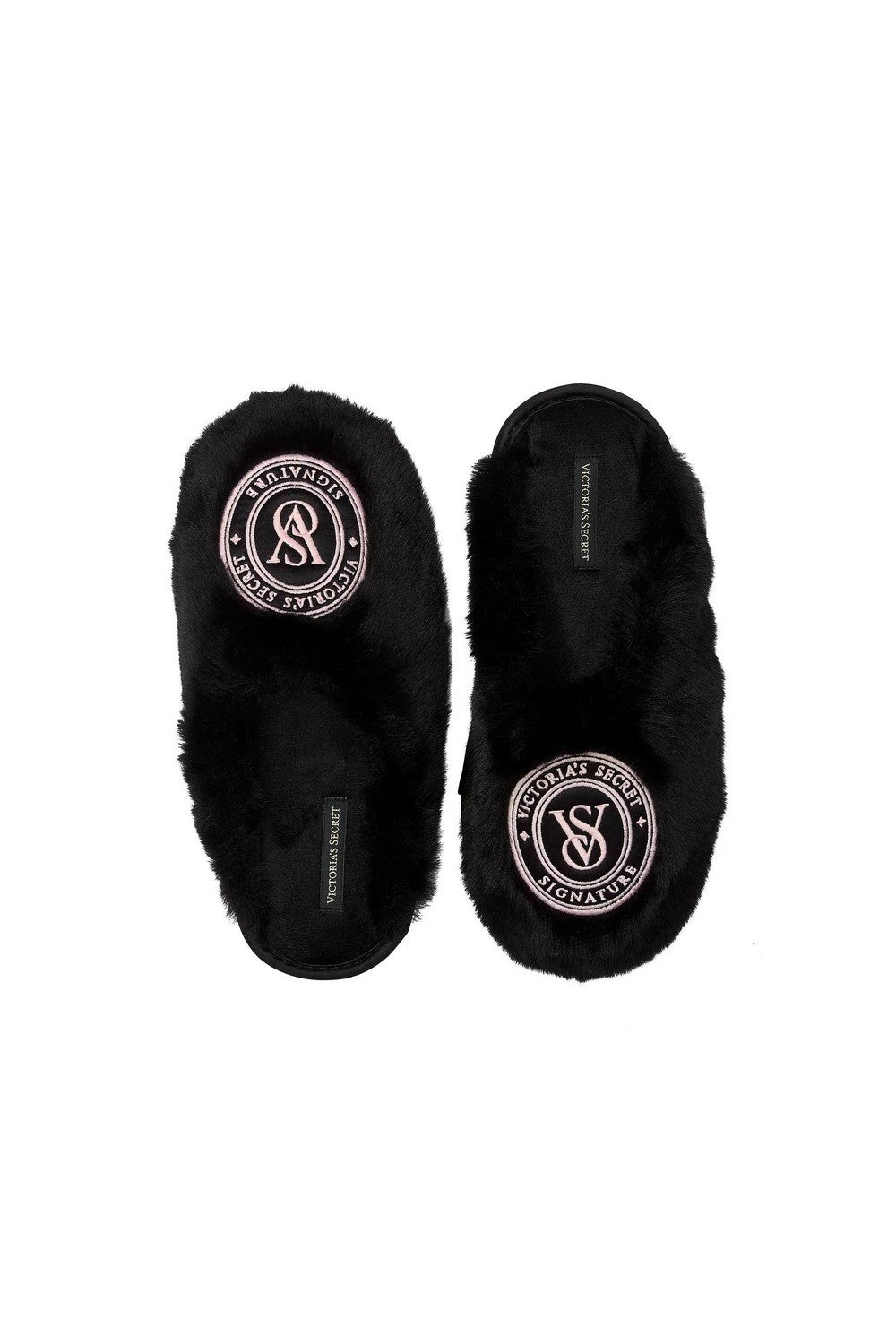 Тапочки зі штучного меху 545148376 Black Victoria`s Secret