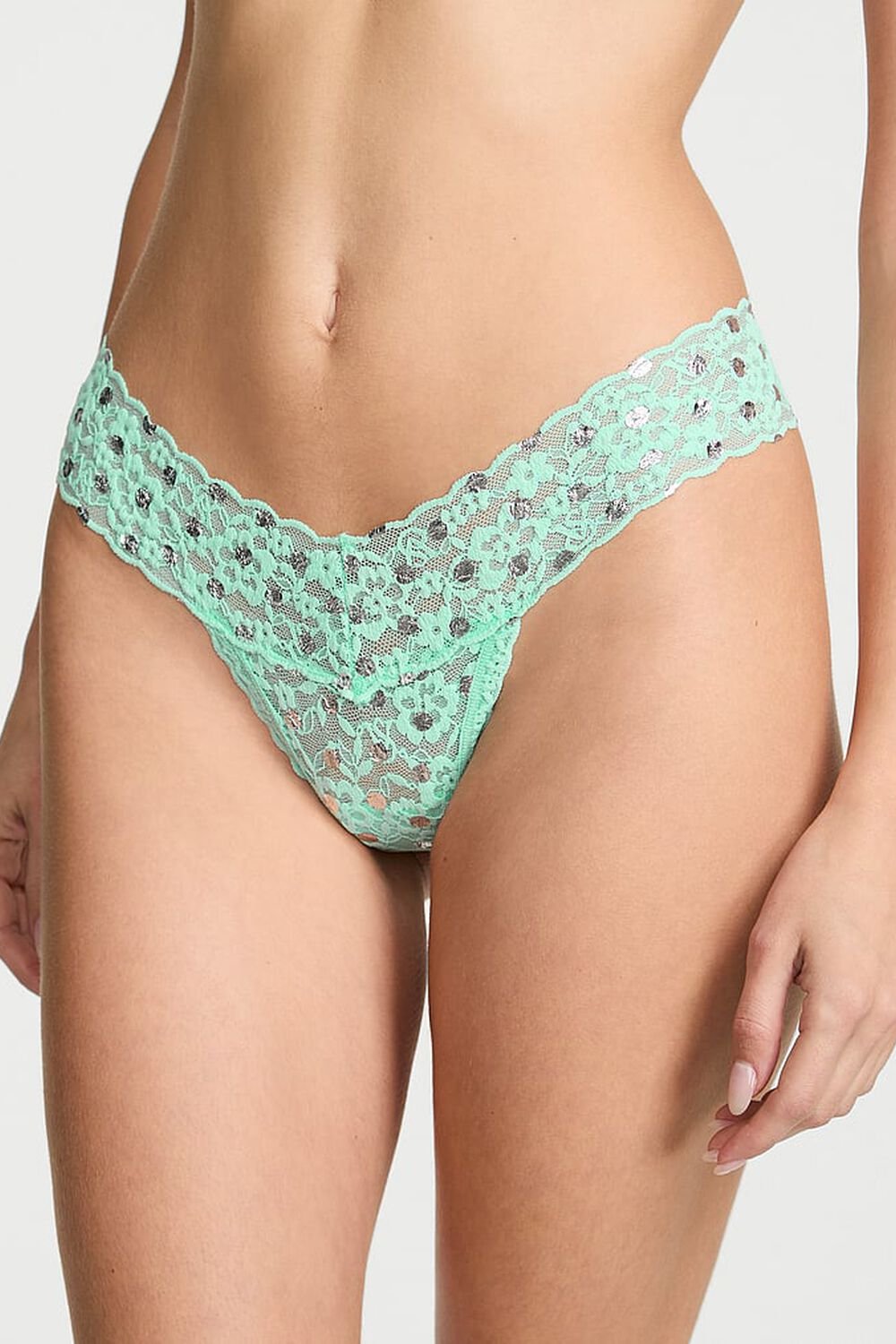 Мереживний комплект білизни 54745118 turquoise Victoria`s Secret