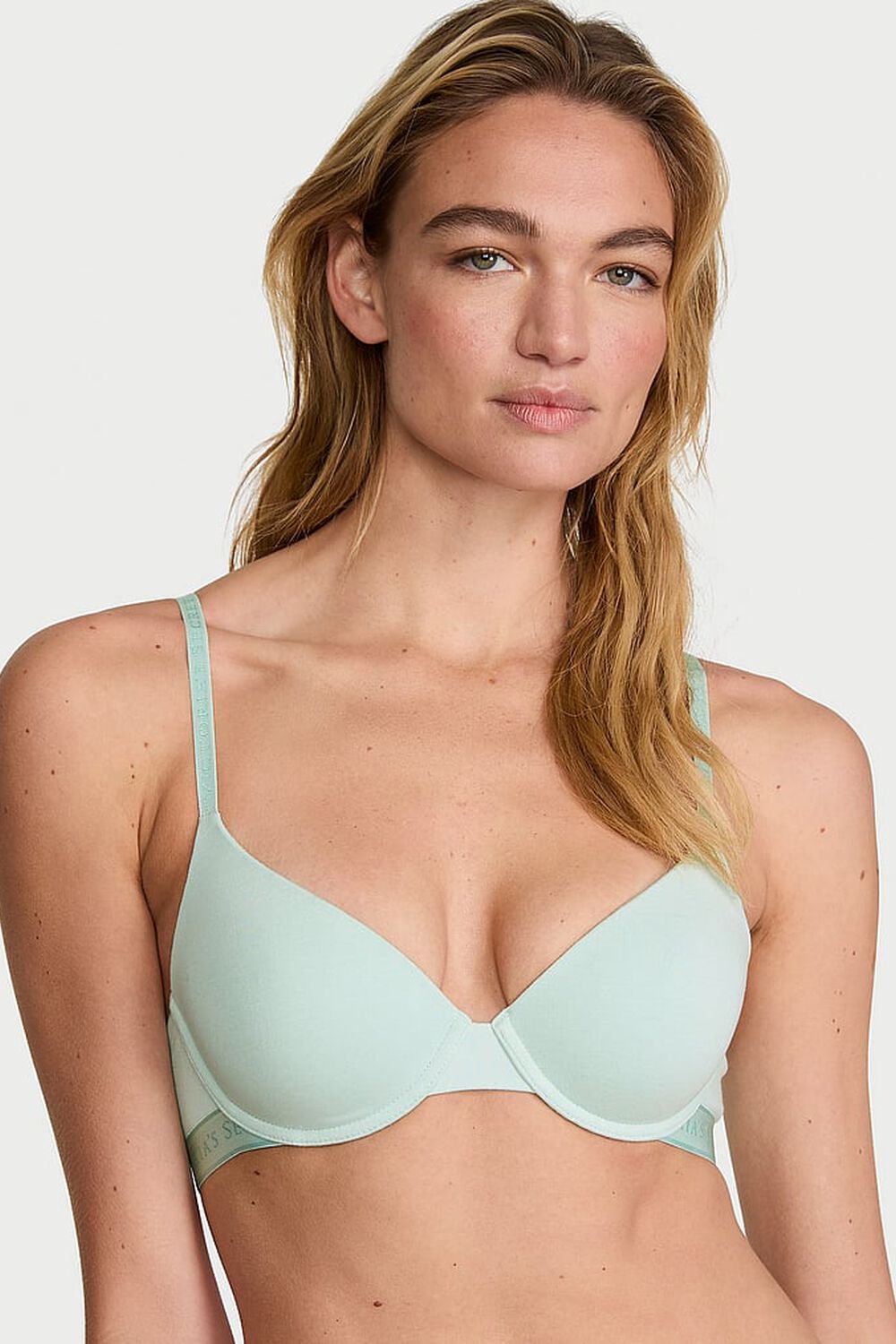 Хлопковий комплект білизни 55233999 turquoise Victoria`s Secret