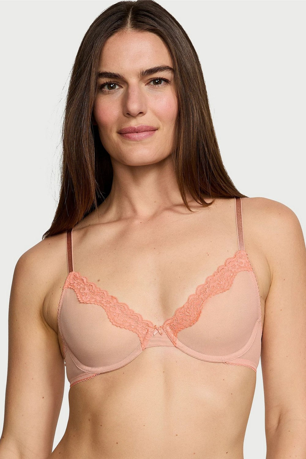 Комплект білизни із мікросітки 556963077 beige