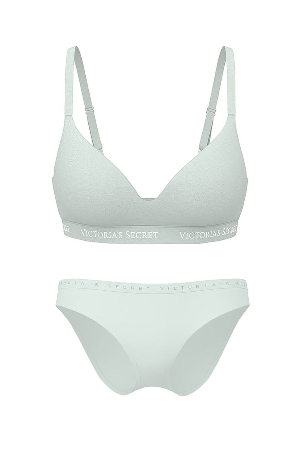 Бавовняний комплект білизни 560810071 turquoise Victoria`s Secret