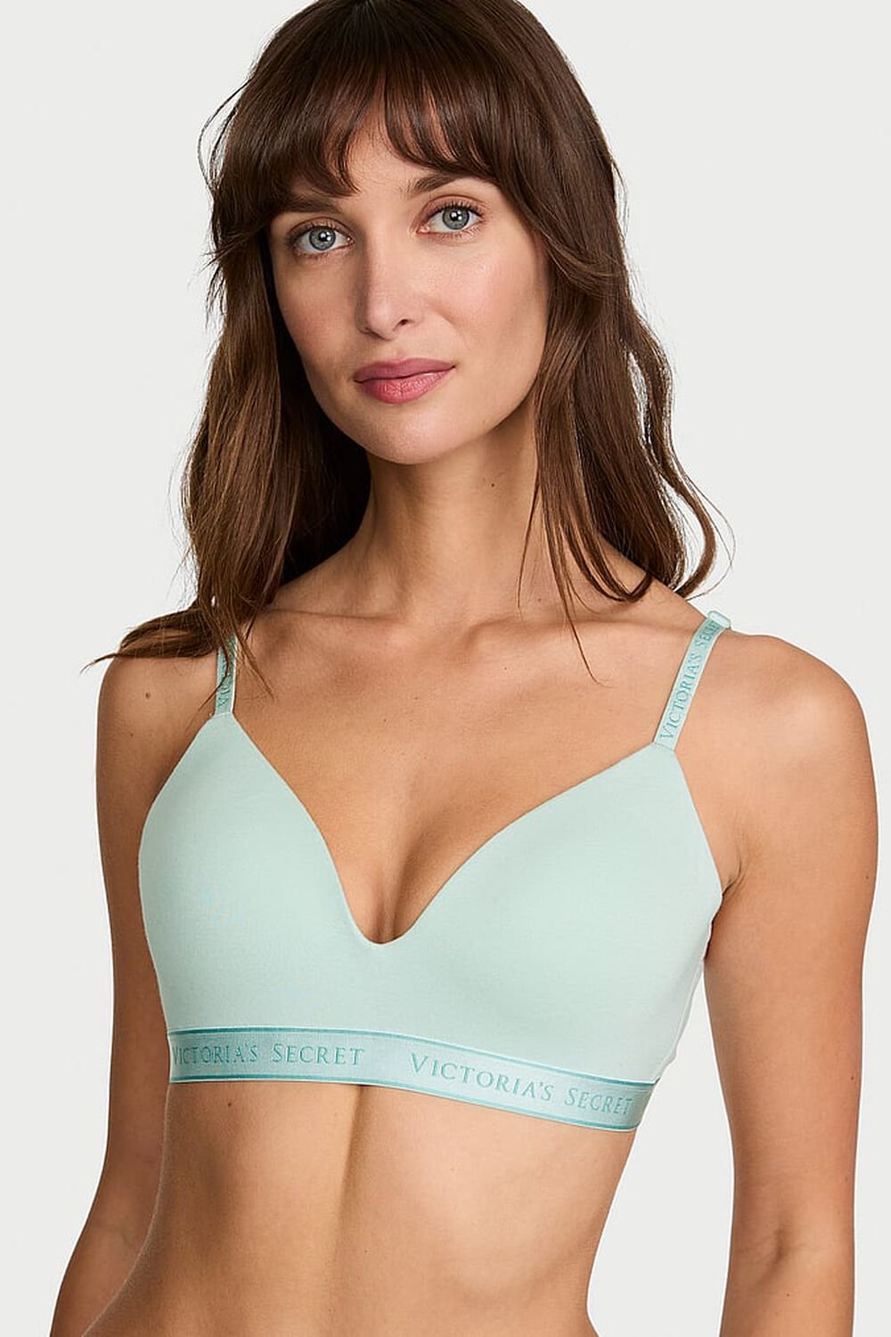 Бавовняний комплект білизни 560810071 turquoise Victoria`s Secret