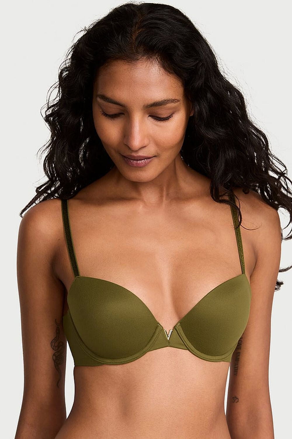 Безшовний комплект білизни 584648155 green Victoria`s Secret