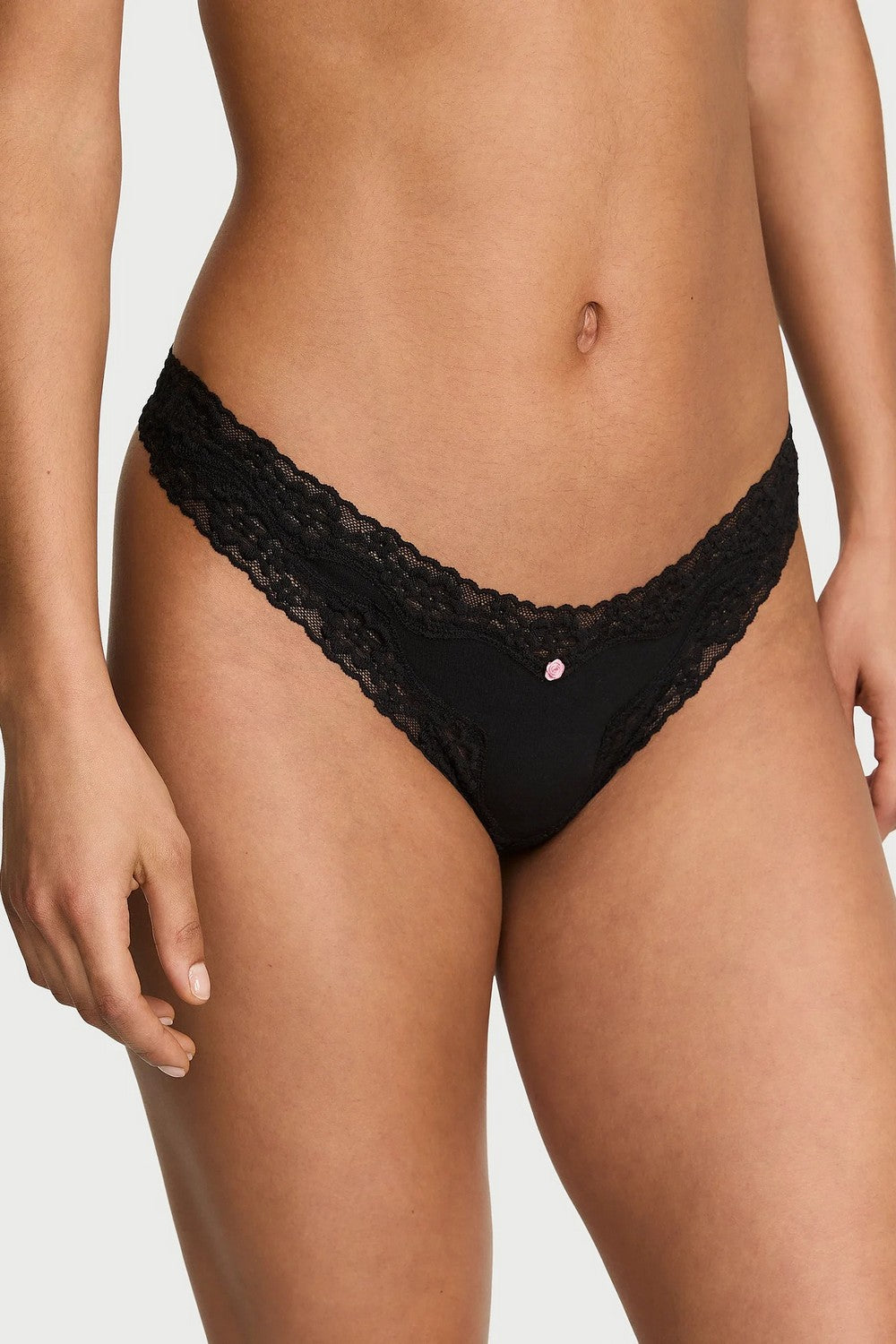 Мереживний комплект білизни 597213505 black Victoria`s Secret