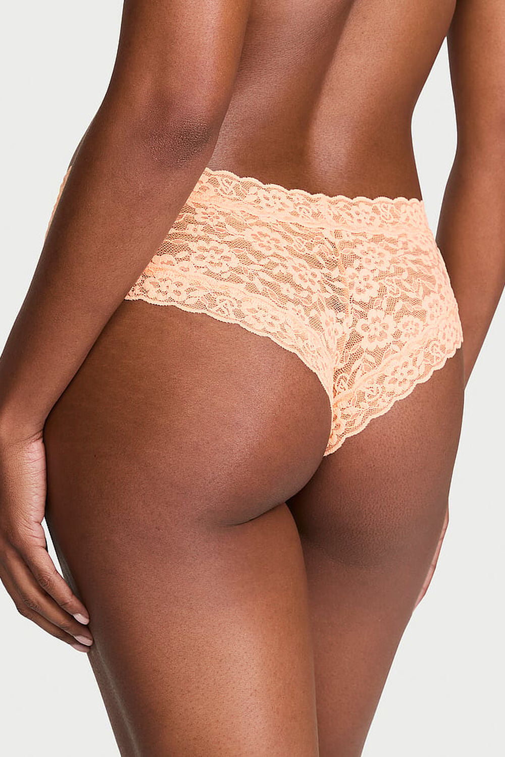 Мереживний комплект білизни 60299676 orange Victoria`s Secret