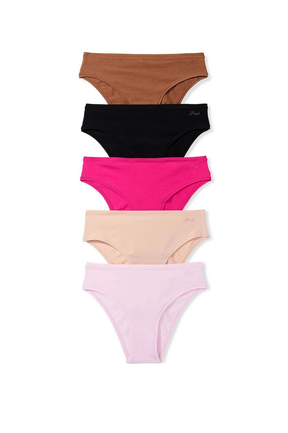 Бавовняні трусики сліп 60957693 (5 шт.) multi Victoria`s Secret