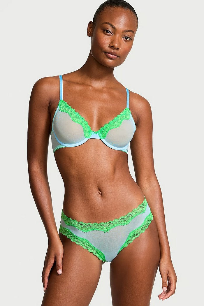 Комплект білизни з мікросітки 613174913 blue