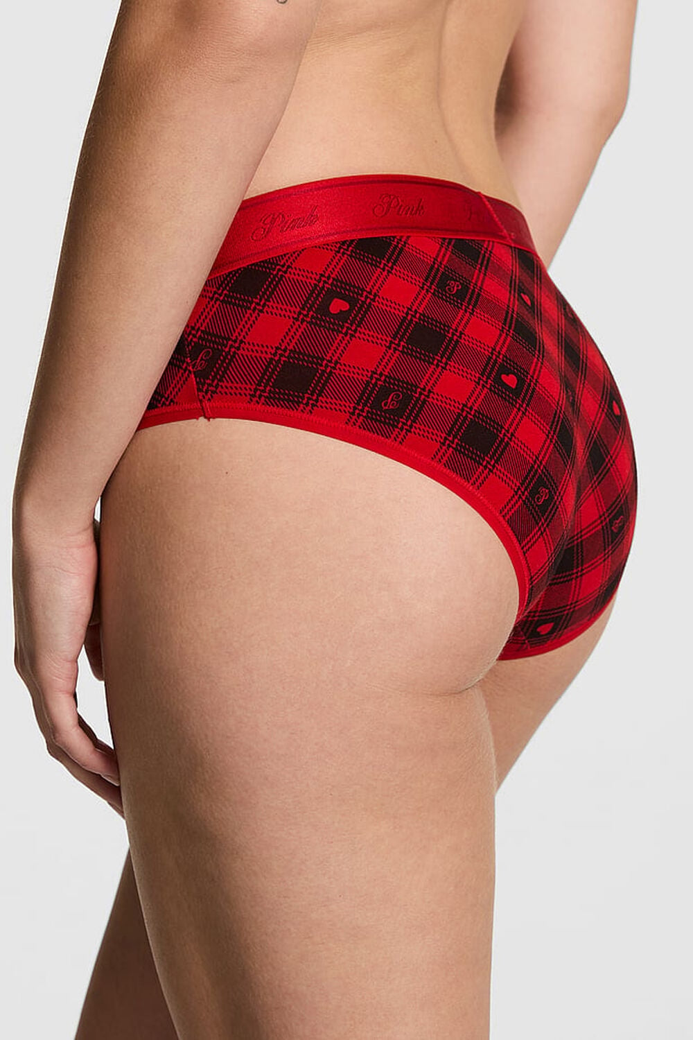 Бавовняні трусики сліп 626533355 red Victoria`s Secret спина