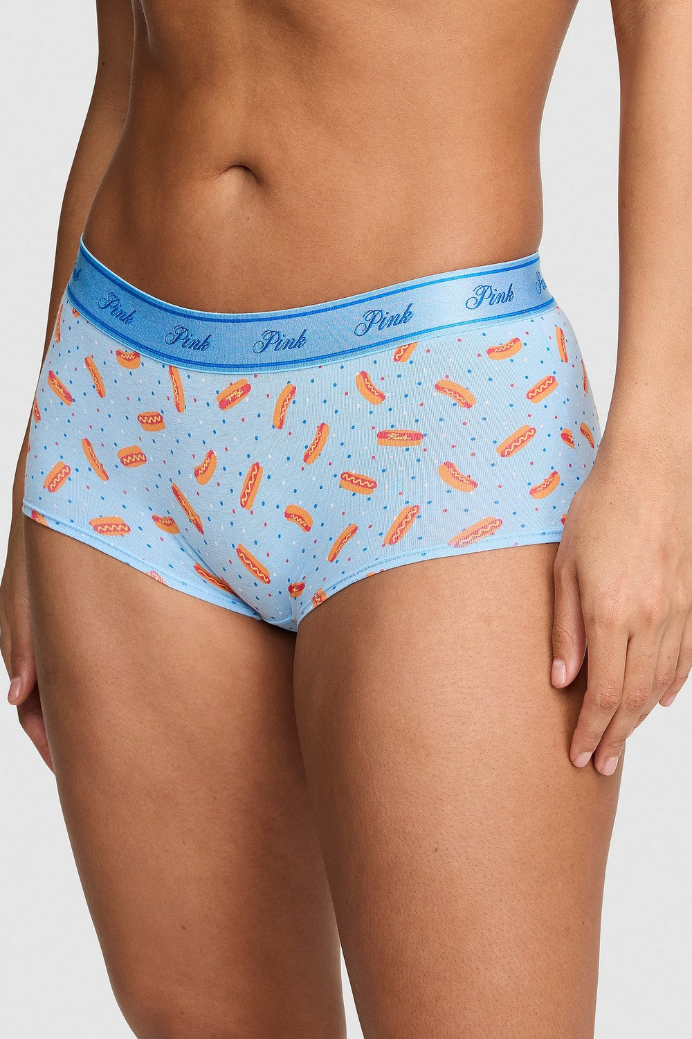 Шортики із бавовни 626822785 (5 шт.) multi Victoria`s Secret