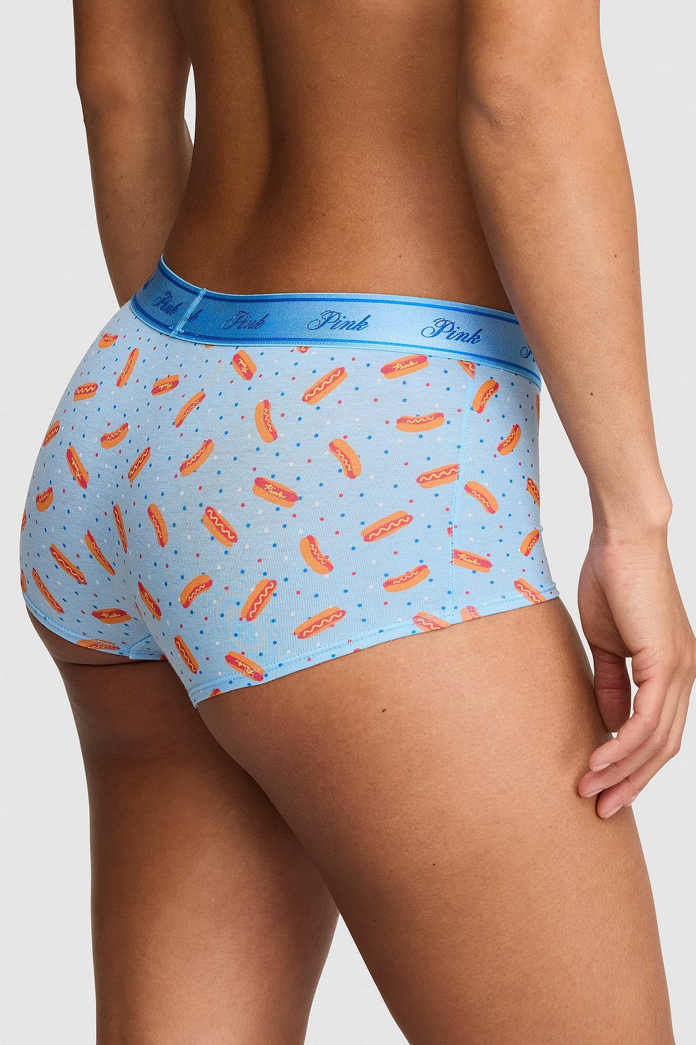 Шортики із бавовни 626822785 (5 шт.) multi Victoria`s Secret