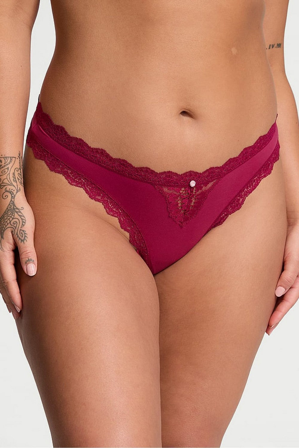 Комплект білизни пуш-ап 63199236 burgundy