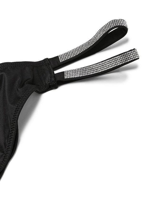 Комплект білизни зі стразами 63544902 black