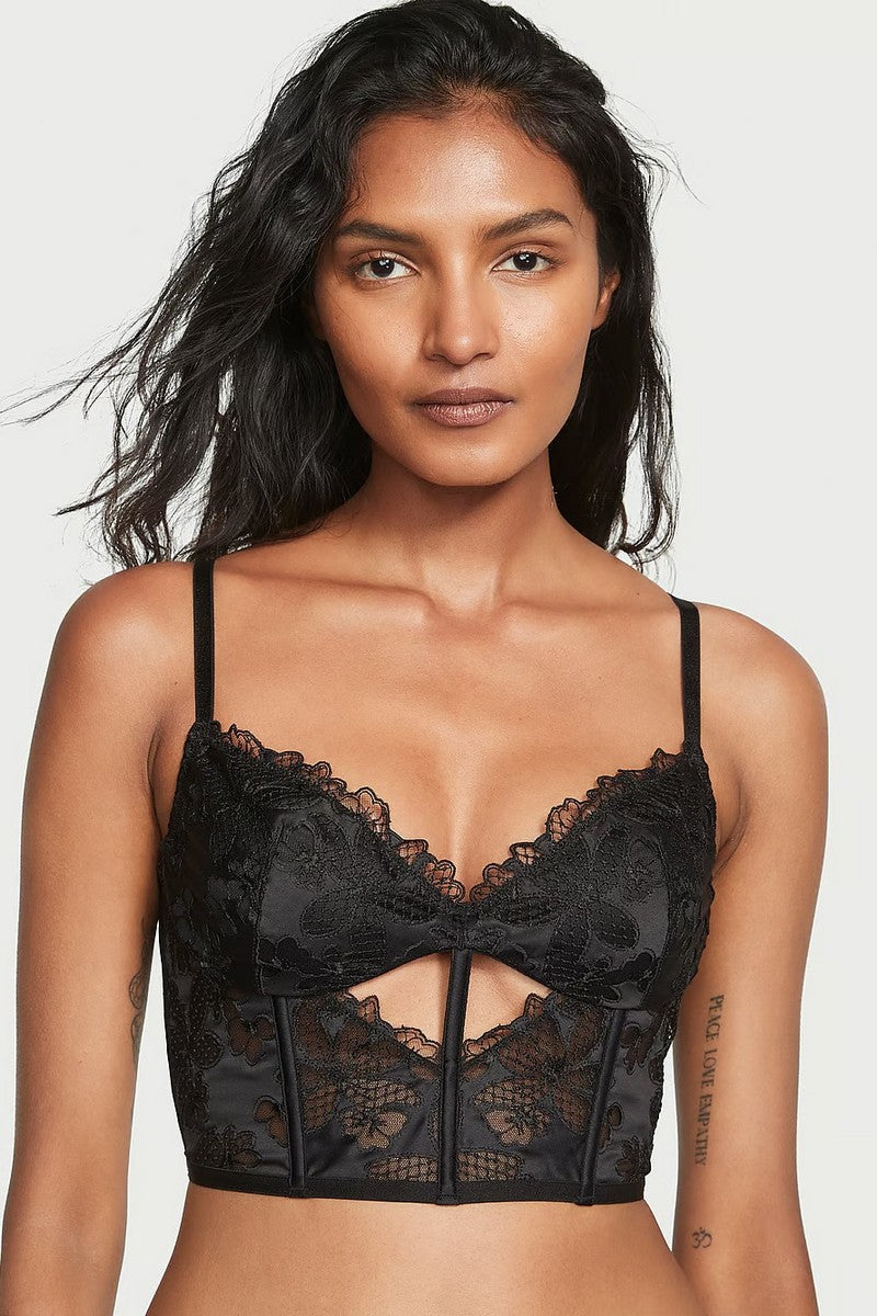 Комплект білизни з корсетним топом 655942771 black