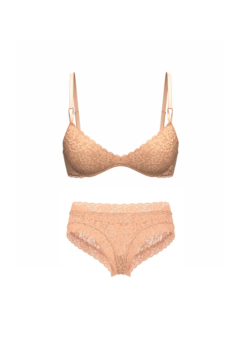 Комплект білизни пуш-ап 676723097 orange Victoria`s Secret