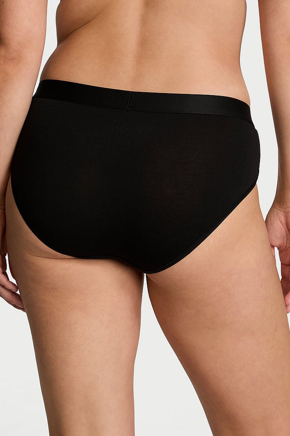 Трусики сліп зі стразами 691737320 black Victoria`s Secret